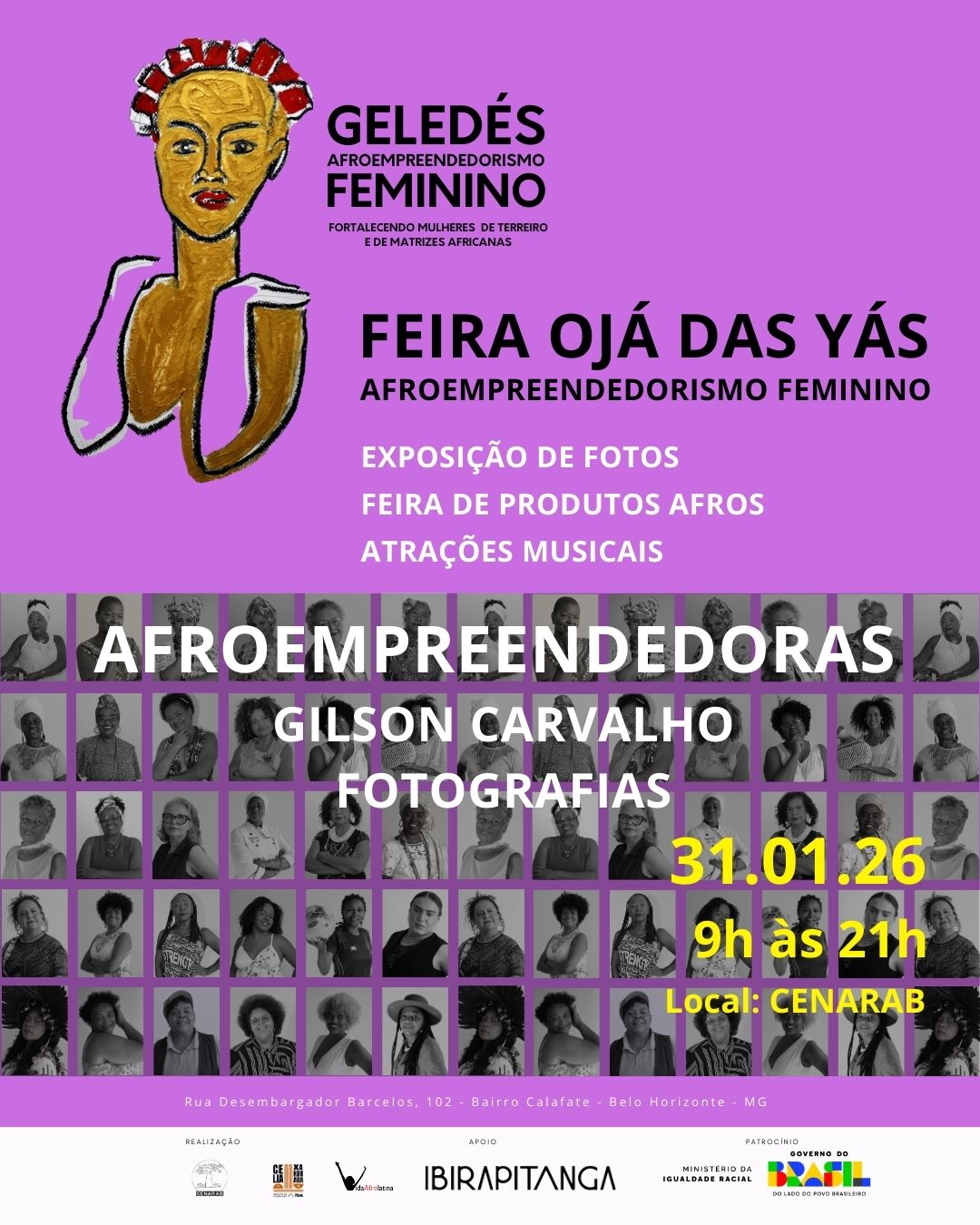 O Ministério da Cultura, certifica o CENARAB como Pontão de Cultura